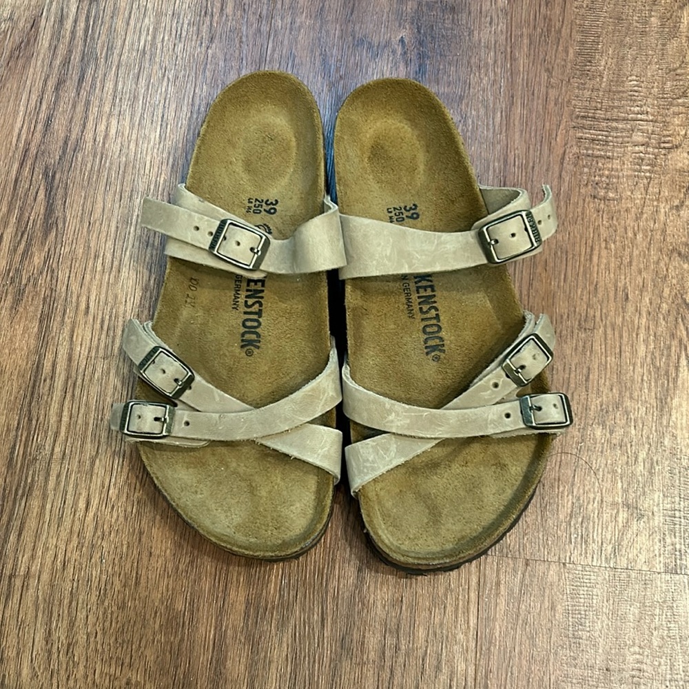 Brand new size 8 Birkenstock sandals.